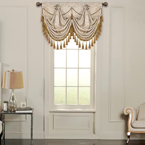 Loom and Mill Waterfall Valances for Windows