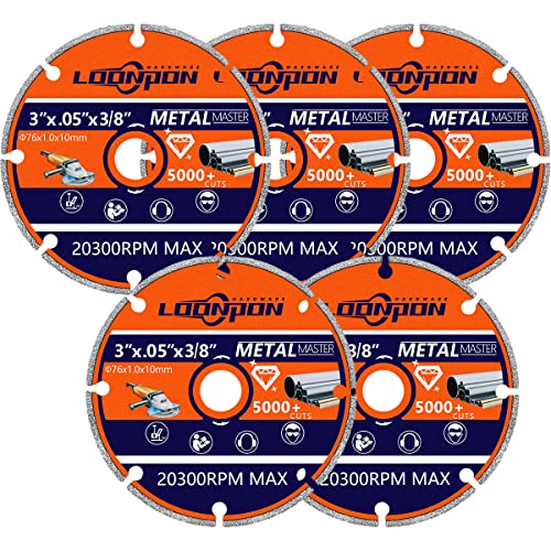 LOONPON 3-Inch Diamond Cutting Disc: Powerful and Durable