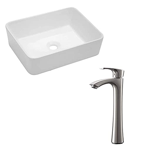 Lordear Vessel Sink Combo Rectangular - Stylish and Elegant Bathroom Upgrade