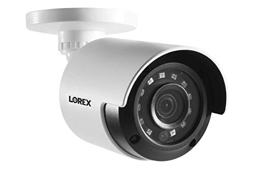 Lorex 1080p Analog Wired Security Camera – Outdoor & Indoor Add on Camera Wired Surveillance System for Home & Business – Long Range Night Vision, HD Recording