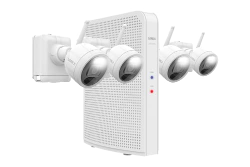 Wire-Free Lorex 2K 8-Channel Security Camera System with 4 Cameras