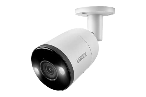 Lorex 4K IP Security Camera - Add-On Metal Bullet Camera for Wired Surveillance System