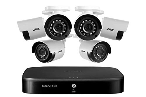 Lorex Indoor/Outdoor Security Camera System, 1080p HD, 6 Cameras