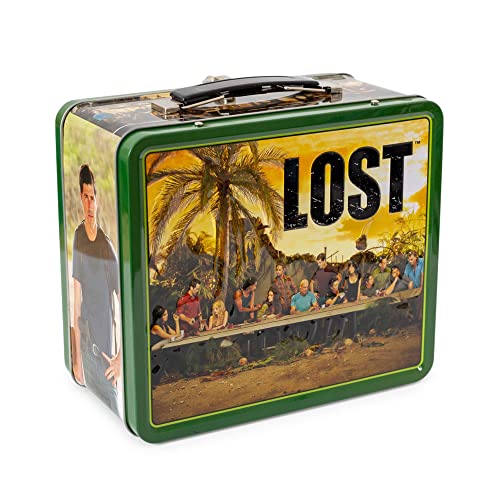 LOST Cast Retro Style Tin Lunch Box Tote