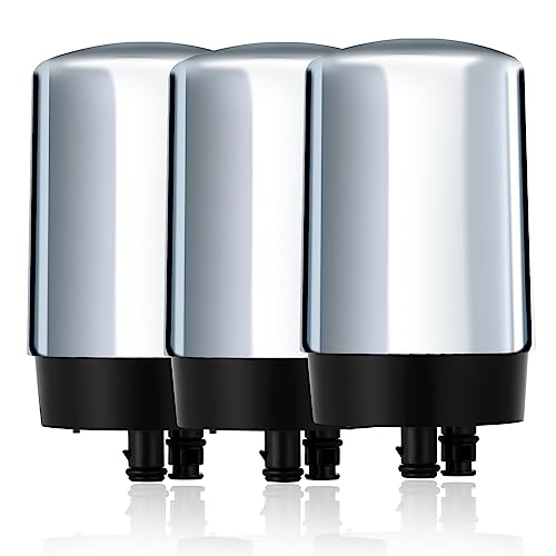 LOTVOSA Water Filter Replacement for Brita Faucet Filter - Pack of 3