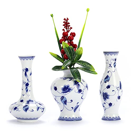 LoveCat Chinese Ceramic Vase Set