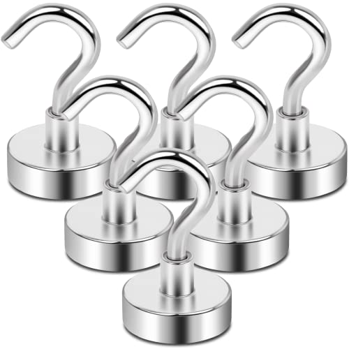 LOVIMAG Strong Magnetic Hooks - Heavy Duty Neodymium Magnets