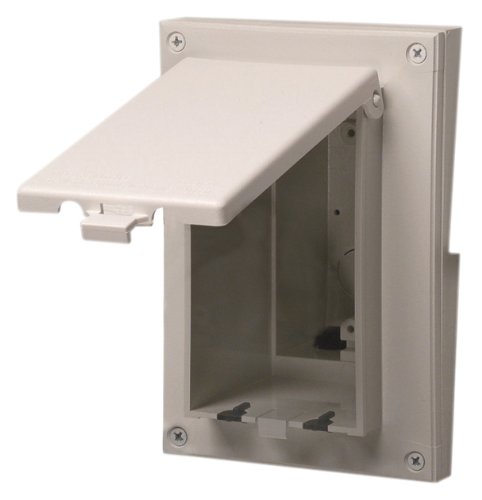 Low Profile IN BOX Electrical Box with Weatherproof Cover