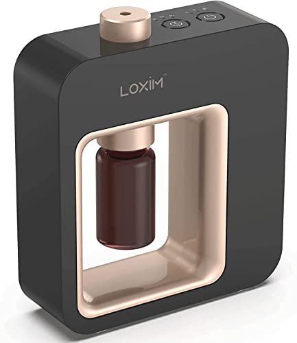 LOXIM Pride Aromatherapy Diffuser - Waterless Essential Oil Nebulizer (Black)