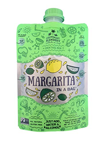Lt. Blender Margarita in a Bag - Non-GMO Cocktail Mix - Pack of 3