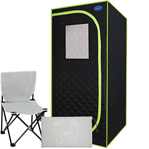 Portable Infrared Sauna and Full Size Sauna Tent Set