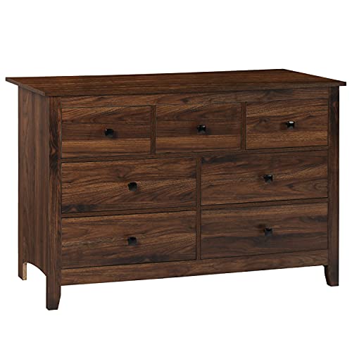 LTMEUTY Bedroom Dresser - 7-Drawer Wooden Dresser for Bedroom