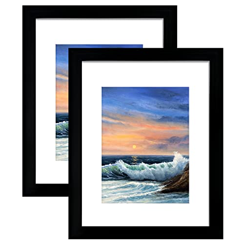 LUCKYLIFE 16x20 Frames - Elegant Picture Frames for Wall