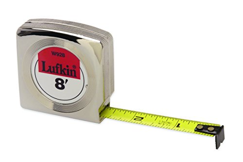 DayMark 12' Chrome Mezurall Tape Measure - Yellow