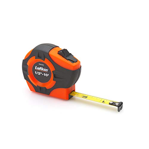 Lufkin 3/4" x 16' P1000 Series Hi-Viz Orange Yellow Clad A2 Blade Power Return Tape Measure - PHV1316N