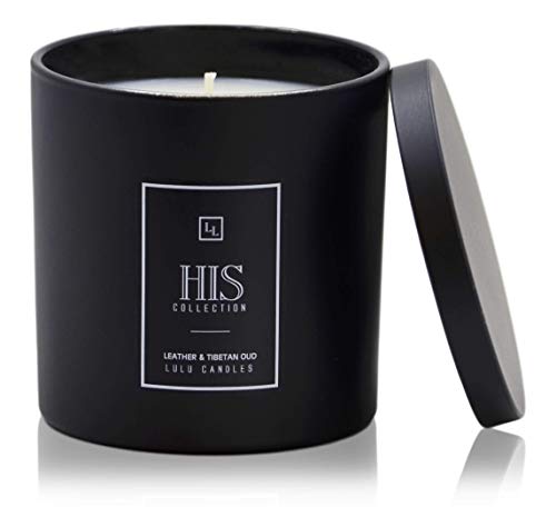 Lulu Candles Leather & Tibetan Oud - His Collection