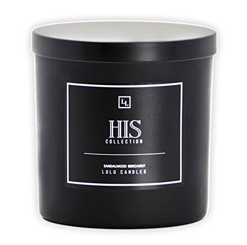 Sandalwood Bergamot - His Collection Luxury Scented Soy Jar Candle