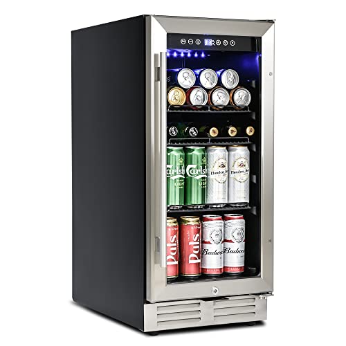 LUMISOL 15" Beverage Refrigerator