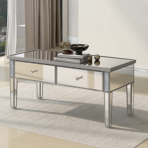 LUMISOL Silver Coffee Table