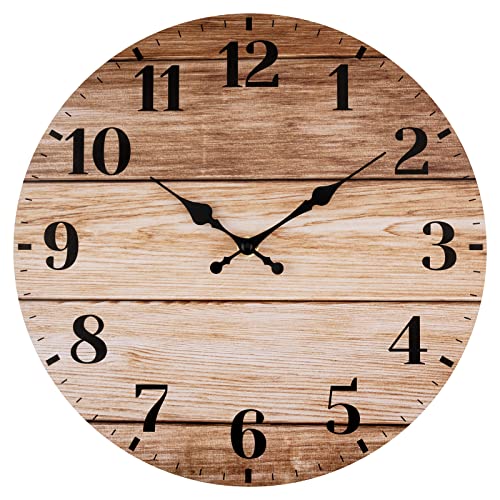 Lumuasky Wood Wall Clock