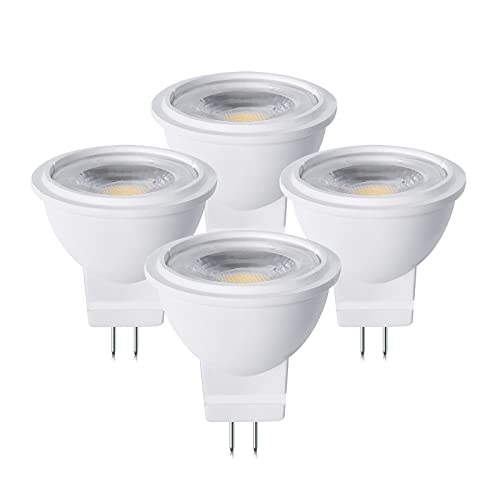 Lustaled LED Light Bulb 3W MR11 GU4.0 4-Pack