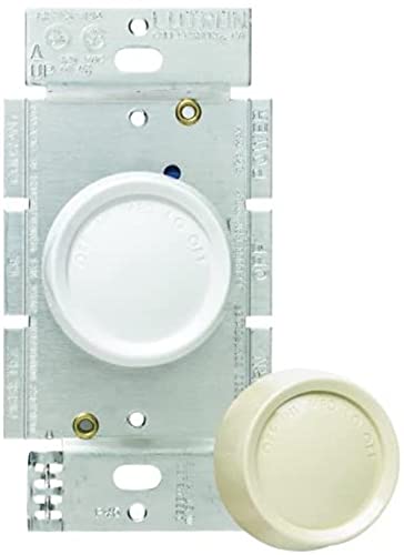 Lutron FSQ-2FH-DK Electronics Rotary On/Off Fan-Speed Control , White