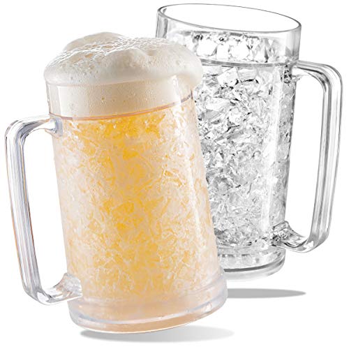 luxail Freezer Beer Mugs