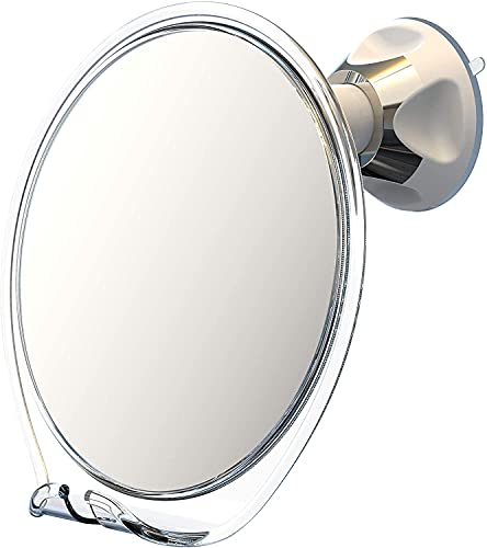 Luxo Shaving Mirror with Razor Holder