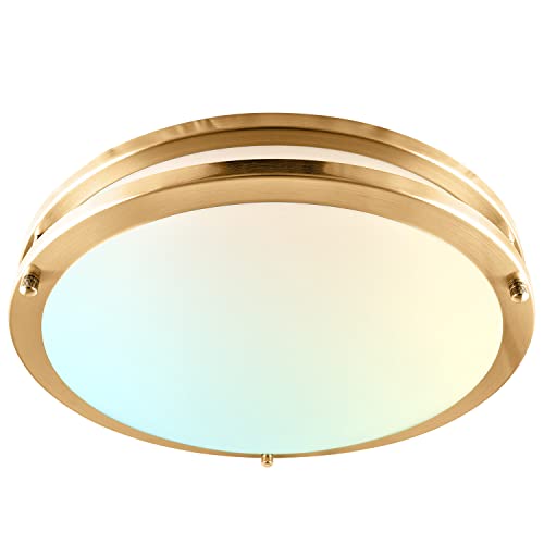 15 Incredible Brass Flush Mount Ceiling Light For 2024 Storables   Luxrite 14 Inch Led Flush Mount Ceiling Light 31u8b Zb2cL 