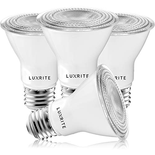 LUXRITE PAR20 LED Bulbs - Dimmable Spotlight Bulb
