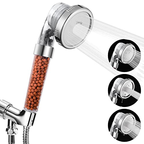 Luxsego Filtered Shower Head with High Pressure and Water Saving