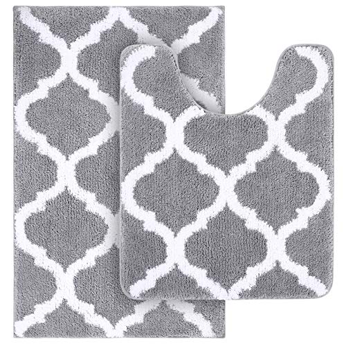 Luxurious and Comfortable Bathroom Rugs Set