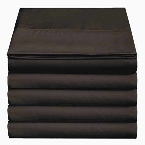 Luxurious and Versatile 5-Pack Flat Sheets