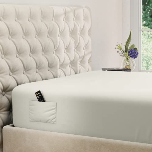 Luxurious DREAMCARE King Fitted Sheet - Soft, Wrinkle and Fade Resistant