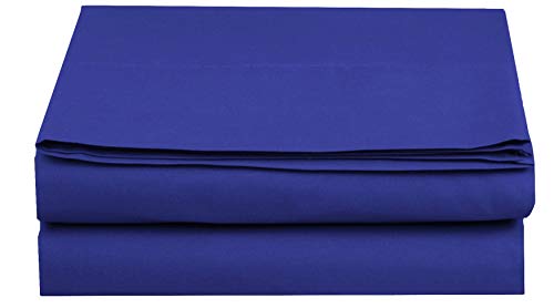 Luxurious Egyptian Quality Bedding Flat Sheet - Royal Blue
