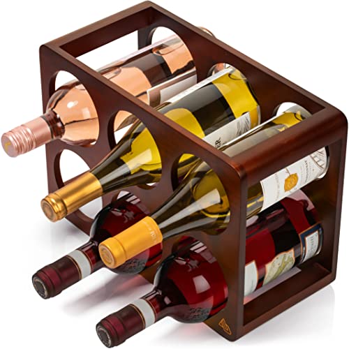 Luxurious Wooden Wine Rack
