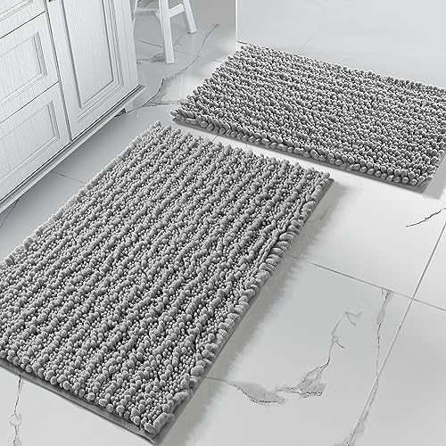 Luxury Chenille Shaggy Bath Carpet