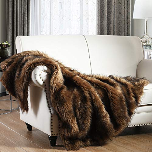 Luxury Plush Faux Fur Throw Blanket