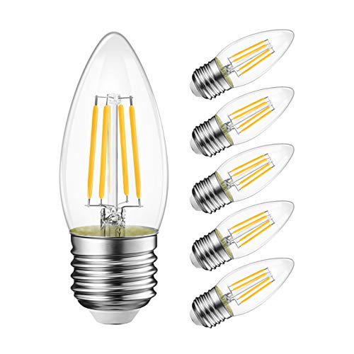 LVWIT B11 LED Filament Bulb - High-Performance Decorative Candle Light Bulbs