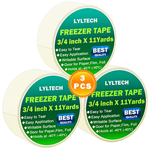 lyltech Freezer Tape - Convenient and Reliable for Freezer Organization