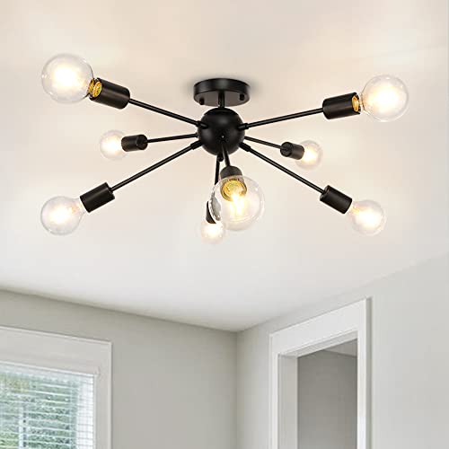 LynPon Black Ceiling Light Fixture