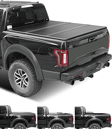 Lyon Hard Tri-Fold Truck Bed Cover for Silverado/GMC Sierra 1500
