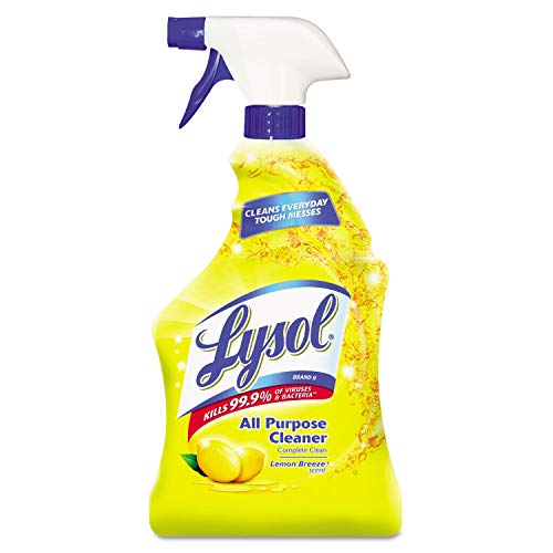 Lysol 75352CT Disinfectant Cleaner - All-Purpose, 32 oz, Lemon Breeze