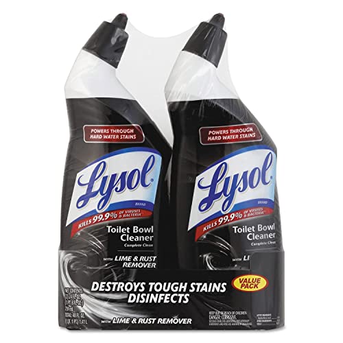 Lysol Disinfectant Toilet Bowl Cleaner with Lime/Rust Remover