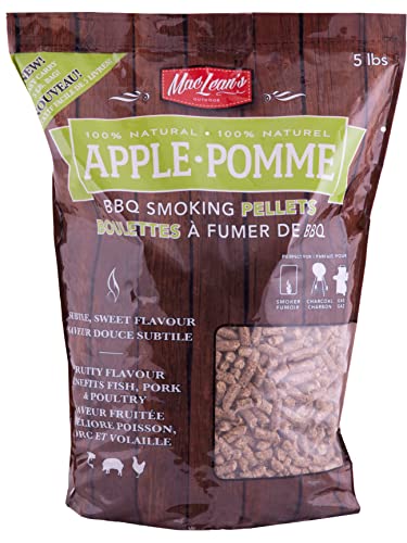 MacLean's Outdoor Apple Wood BBQ Smoking Pellets