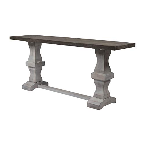 Madison 70-inch Double Pedestal Console Table