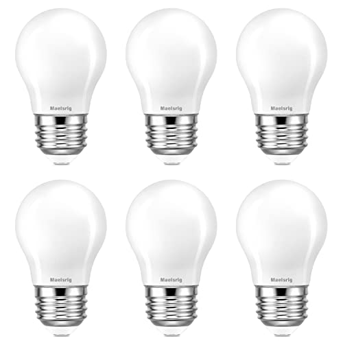 Maelsrlg Dimmable LED Light Bulbs, Soft White, Pack of 6