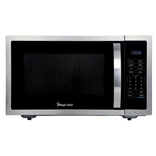 Magic Chef Stainless Steel Countertop Microwave