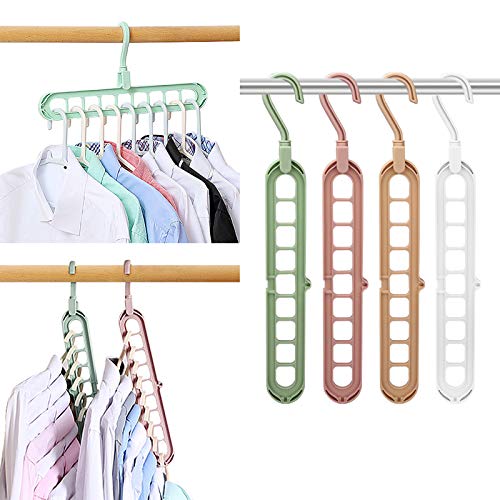 Magic Space Saving Clothes Hangers - Premium Wardrobe Organizer