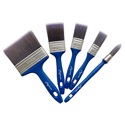 Magimate Professional Painting Brush Set for Walls and Cabinets (Pack of 5)